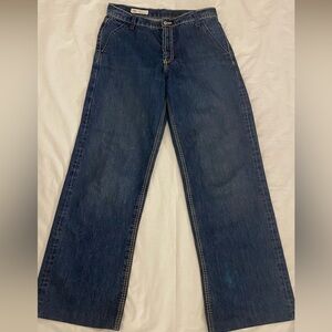 Zara woman’s Dark Blue Bootcut Jeans